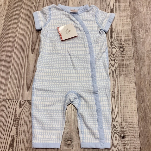 Hanna Andersson Other - NEW Morning Sky Geometric Organic Cotton Romper